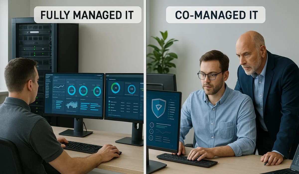 How to Choose Between Fully Managed and Co-Managed IT Services