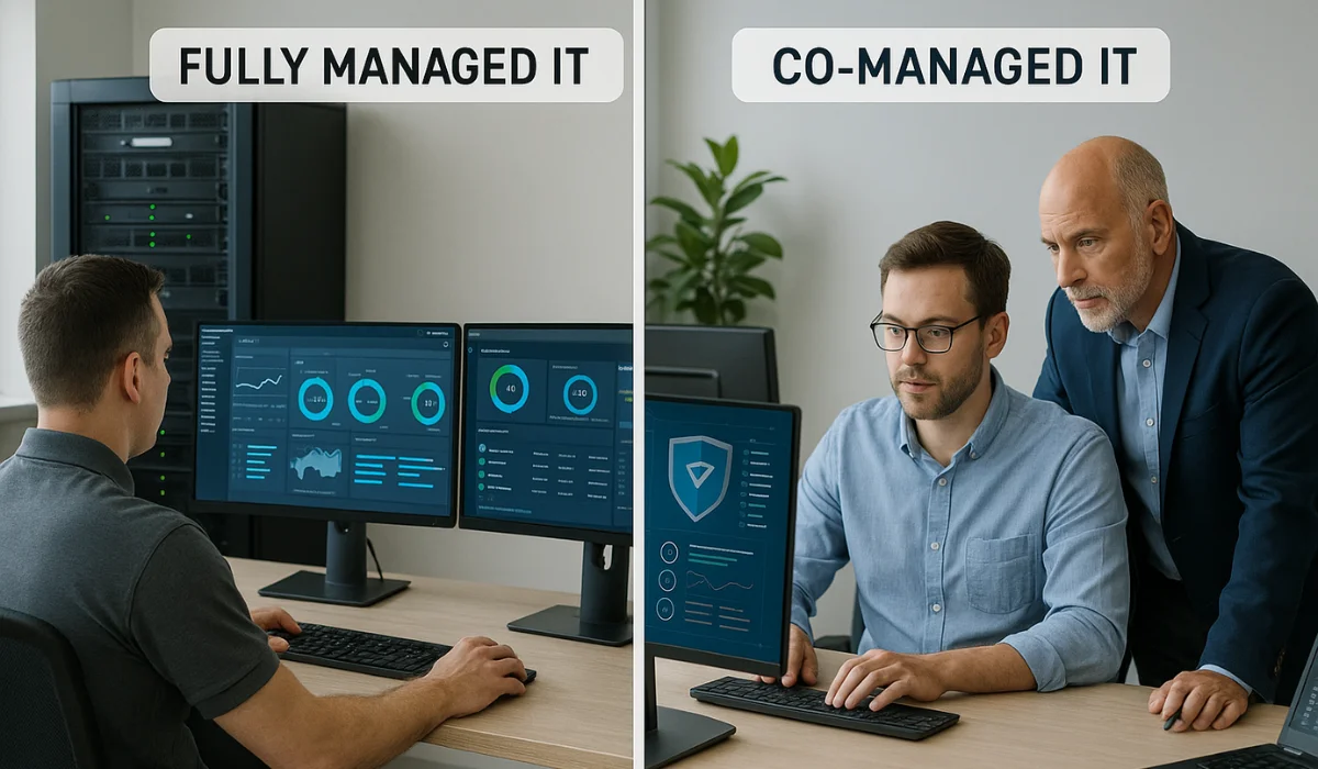 How to Choose Between Fully Managed and Co-Managed IT Services