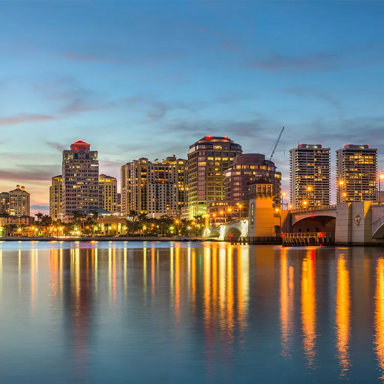 West Palm Beach, Florida skyline